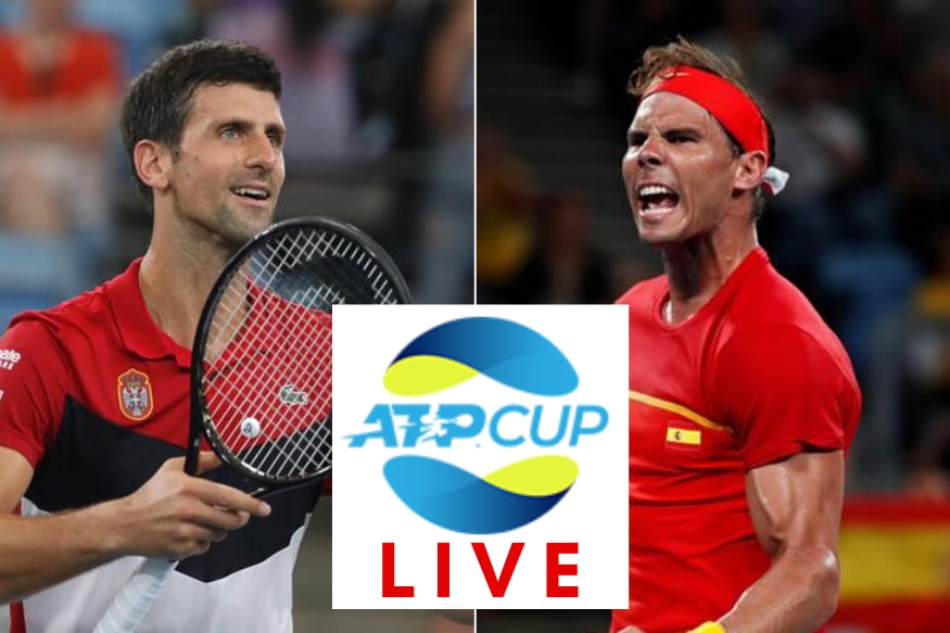 ATP Cup Final HIGHLIGHTS Novak Djokovics Serbia Beat Rafael Nadals Spain to Win Title