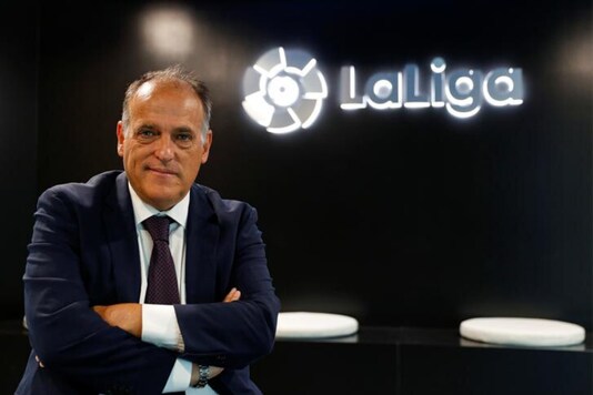 La Liga president Javier Tebas (Photo credit: Reuters)