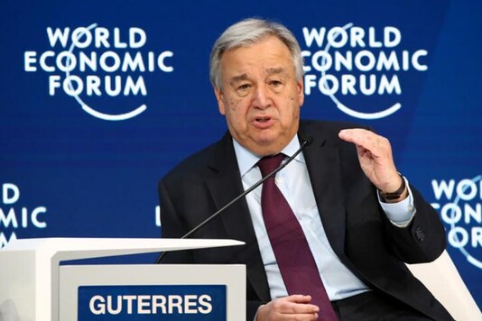 File photo of United Nations Secretary-General Antonio Guterres.
