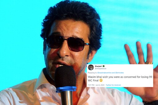 File image of Wasim Akram / Getty. 