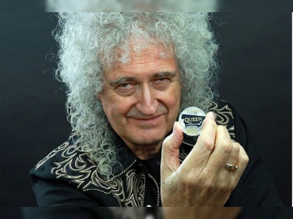 Coin Celebrating Freddie Mercury and 'Queen' Issued by the Royal Mint in UK