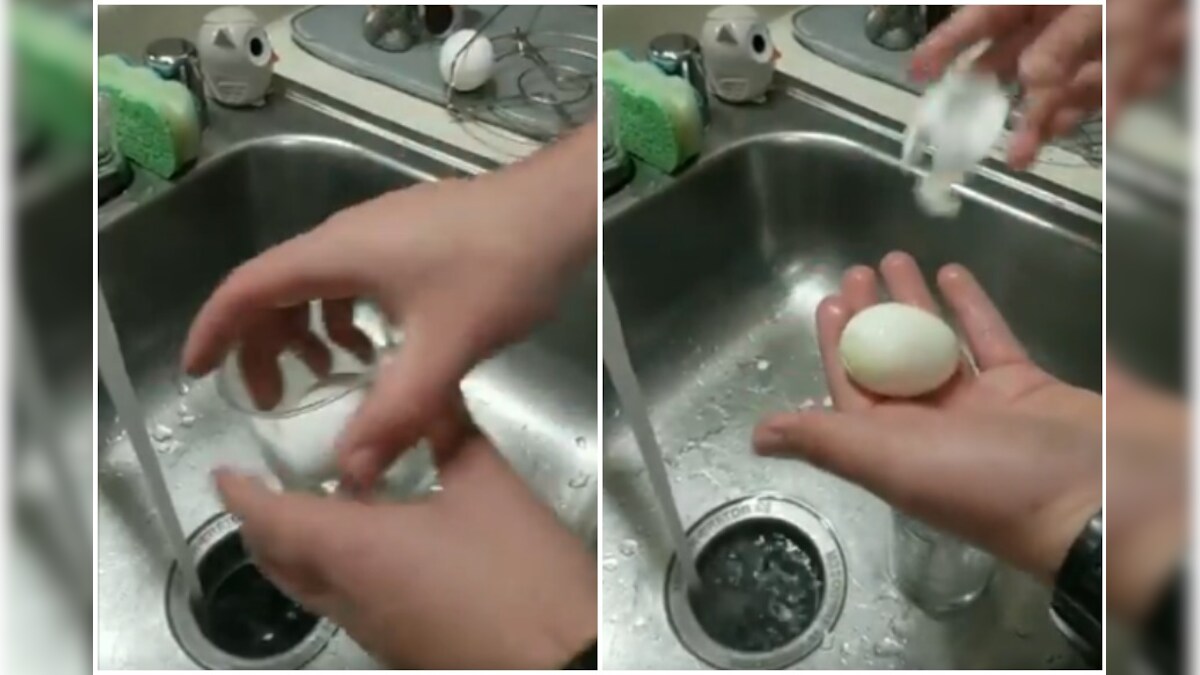 Watch This Simple Egg Peeling Hack is Cracking the Up