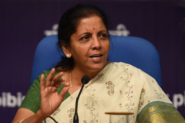 File Photo of Finance Minister Nirmala Sitharaman. 