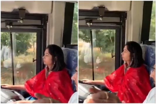 IAS Officer and BMTC Managing Director C Shikha driving a bus in Bengaluru | Image credit: Screengrab/Twitter IAS Officer and BMTC Managing Director C Shikha driving a bus in Bengaluru | Image credit: Screengrab/Twitter