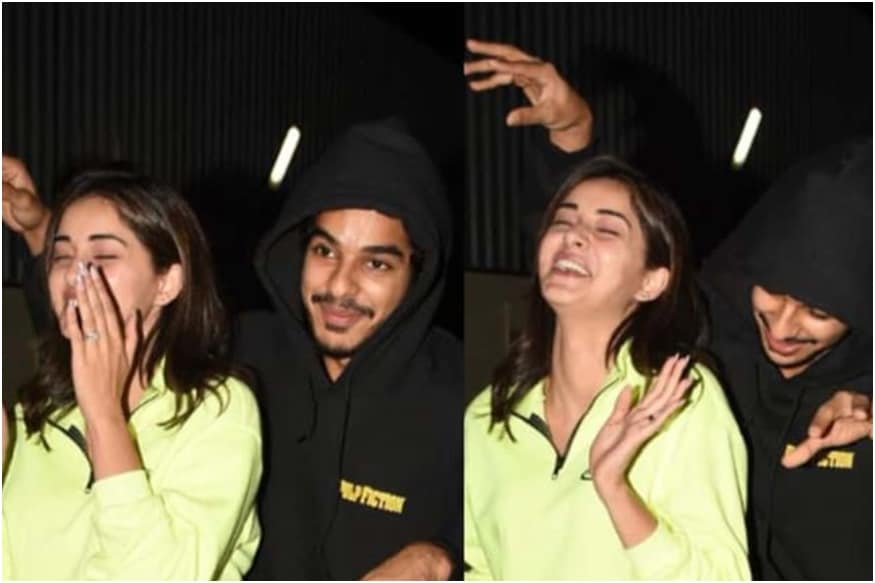 Ishaan Khatter Trying to Spook Ananya Panday at Bhoot Screening is Too  Adorable to Miss