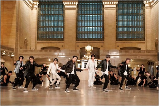 BTS X Jimmy Fallon: Watch the K-Pop Giants Take Over Grand Central Terminal with 'On' Rendition