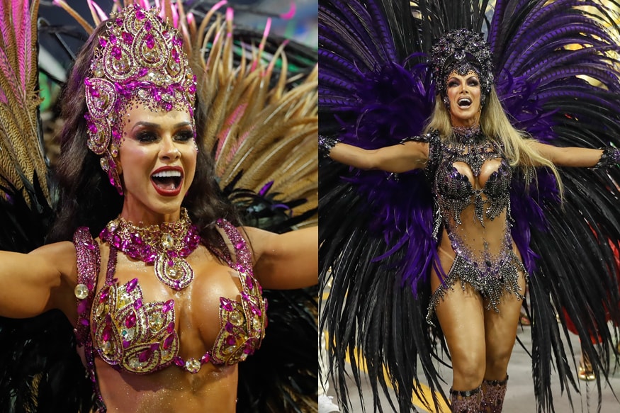 Spectacular Rio Carnival kicks off with bejewelled dancers in show