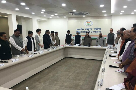 File photo of a CWC meeting. (PTI)