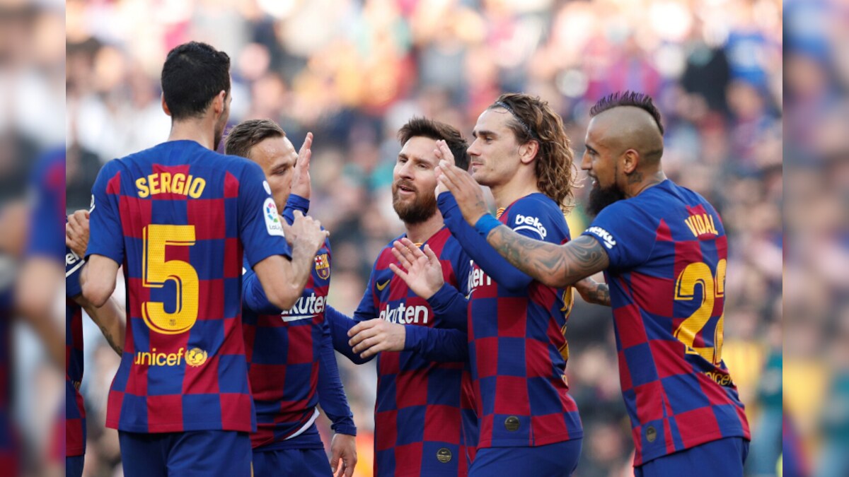 La Liga 2019 20 Lionel Messi Scores Four As Fc Barcelona Run Riot Against Eibar News18