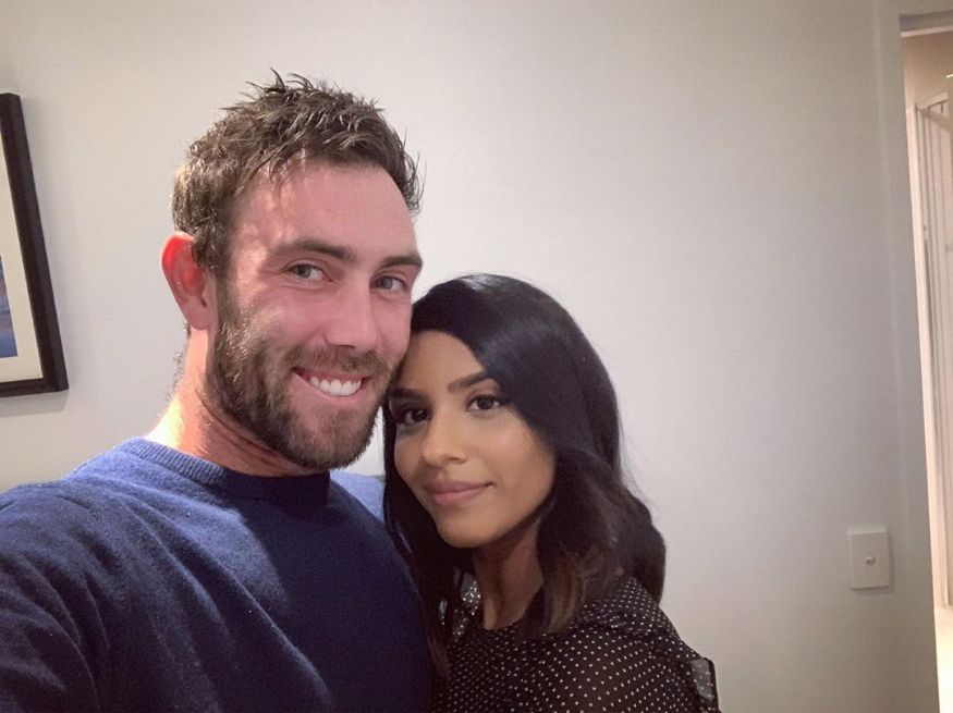 Wini Raman Glenn Maxwell Gets Engaged to Longtime Girlfriend Vini Raman - News18