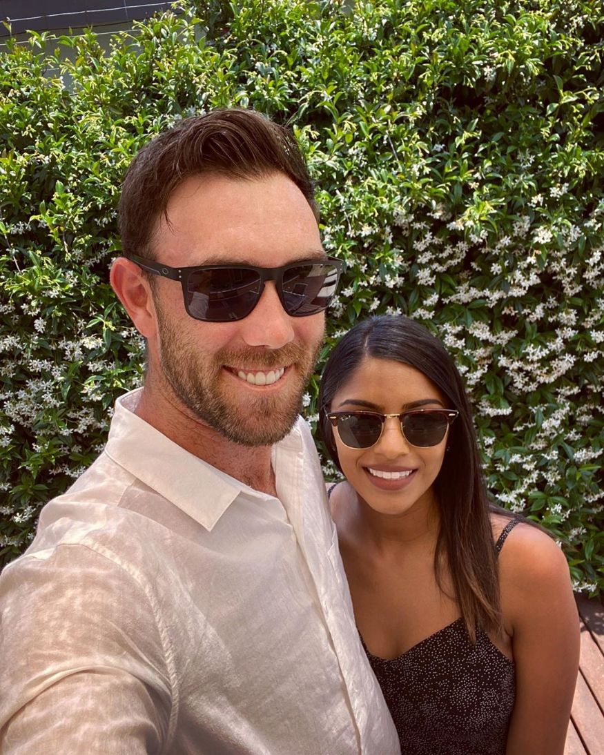 Glenn Maxwell Gets Engaged to Longtime Girlfriend Vini Raman - Photogallery