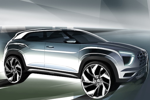 Sketch of the upcoming Hyundai Creta. Representational image. (Photo: Hyundai)