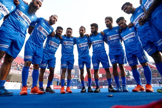 Indian men's hockey team (Photo Credit: @TheHockeyIndia)
