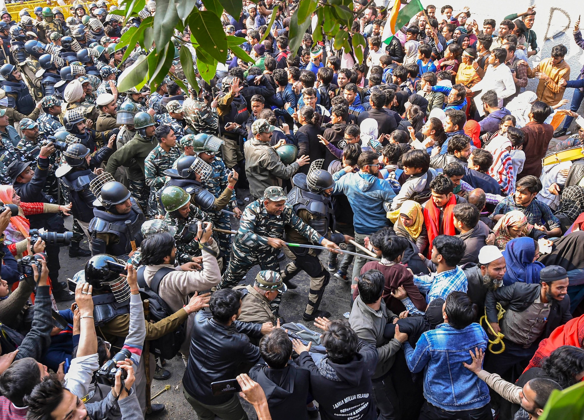 Anti-CAA protest at Jamia