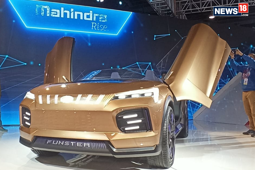 Auto Expo 2020 Mahindra Funster Electric Sportscar Concept