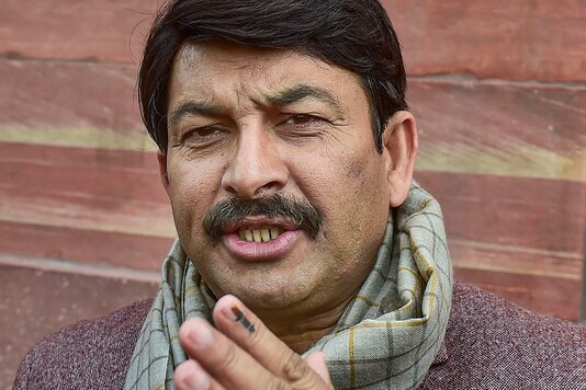 File photo: Delhi BJP President Manoj Tiwari at Parliament House, during the Budget Session, in New Delhi, Monday, Feb. 10, 2020. (PTI Photo/Manvender Vashist)  (PTI2_10_2020_000131B)