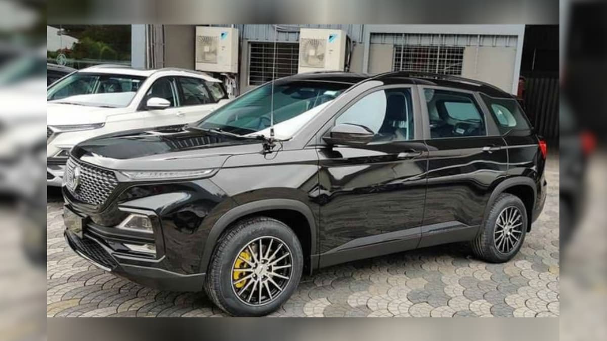 All-Black Customised MG Hector SUV Looks Extremely Classy and Glossy ...