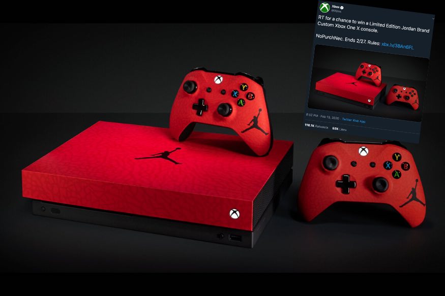 Nike x Microsoft Have Just One Special Jordan-branded Xbox One X