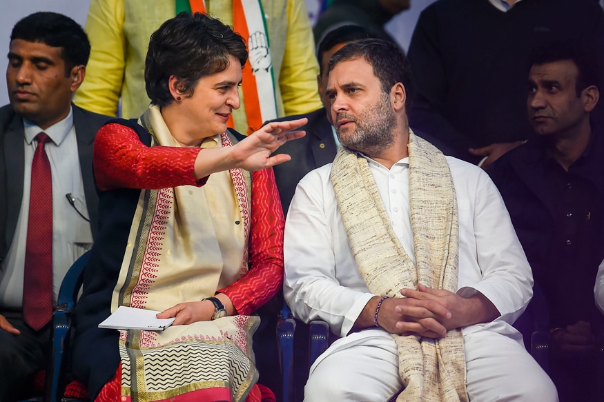 Priyanka Vadra, Rahul Gandhi Hold Election Rally In Delhi - Photos ...