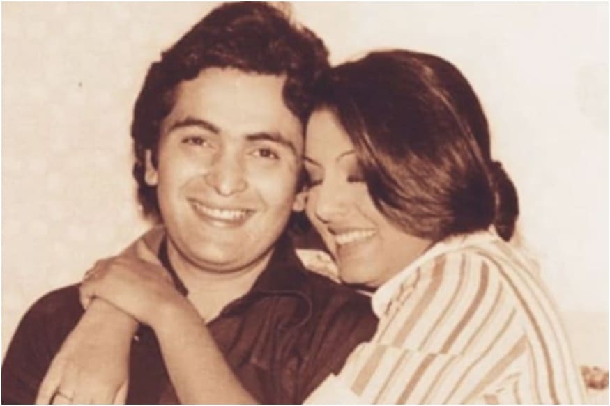 Rishi Kapoor with Neetu Kapoor