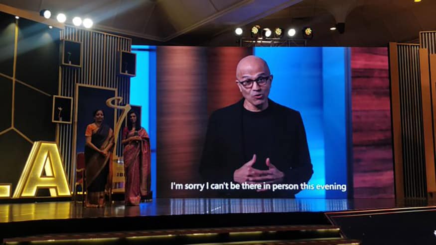 IBLA 2020: Microsoft CEO Satya Nadella Wins Global Indian Business Icon