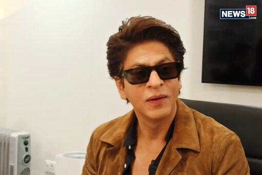 Shah Rukh Khan at Auto Expo 2020. (Image: Arjit Garg/ News18.com)