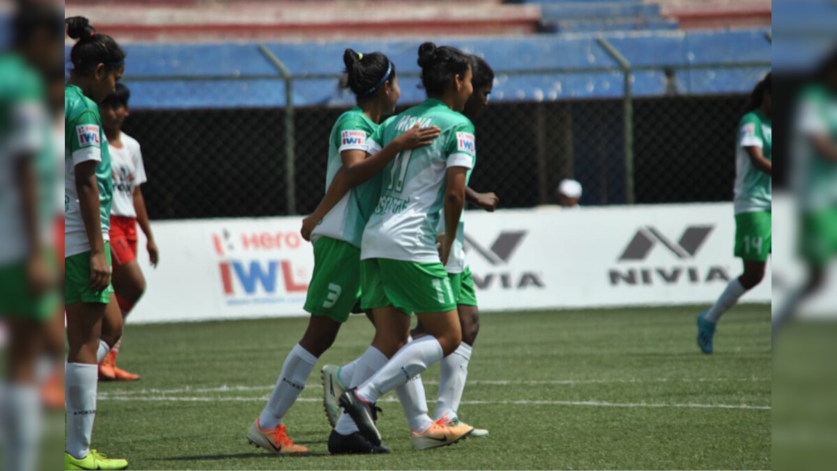 Indian Women's League Kickstart FC Cruise to 4goal Win Over BBK DAV