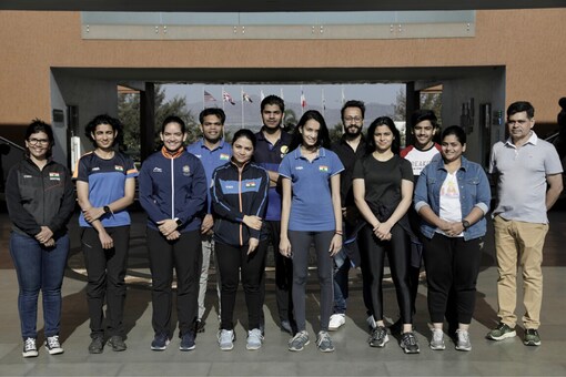 Indian senior shooting squad  (Photo Credit: NRAI)