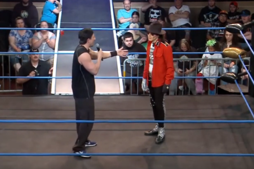 Michael jackson wrestler sales