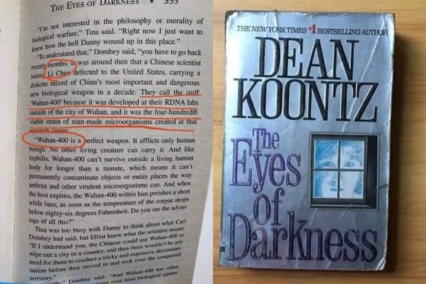 Αποτέλεσμα εικόνας για the eyes of darkness dean koontz