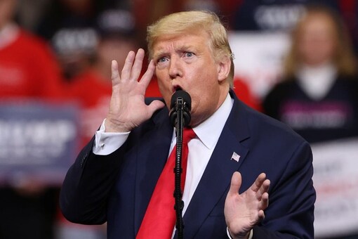 File photo of US President Donald Trump.