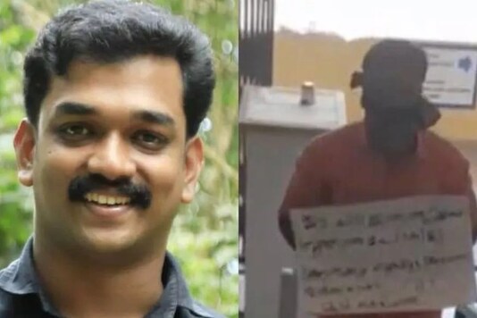 LDF Panchayat member S Arunkumar. (News18) LDF Panchayat member S Arunkumar. (News18)