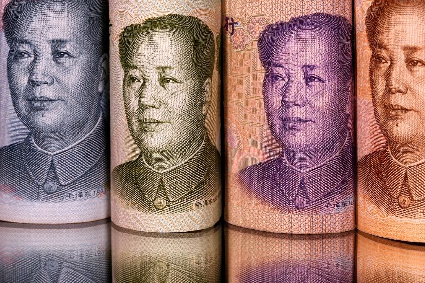 China Locks Away Banknotes After Cleaning Them With UV Light To ...