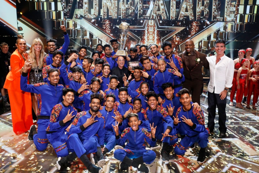 Indian Dance Crew V Unbeatable Wins America's Got Talent The Champions