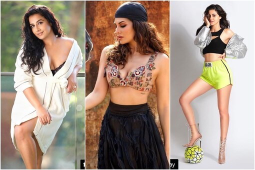 (L to R)Vidya Balan, Jacqueline Fernandez, Ananya Panday
