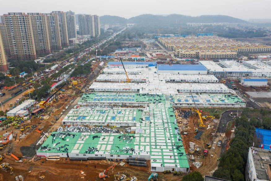 Built In Record 10 Days To Fight Coronavirus Chinese Hospital In Wuhan 