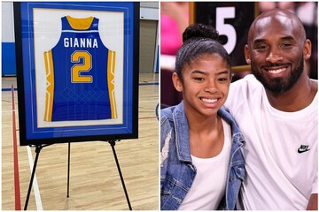 Gianna Bryant's school retires her No. 2 basketball jersey