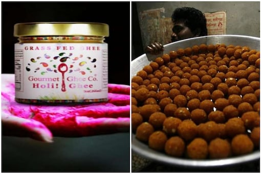 Adding a 'desi' twist to Holi sweets in the US | Image credit: Twitter/Reuters