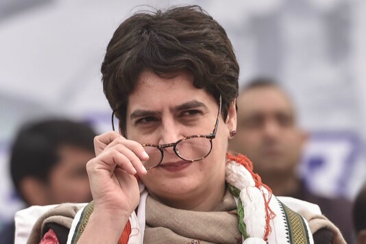File photo of Congress leader Priyanka Gandhi.