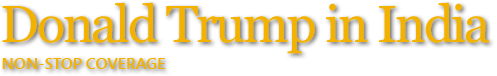 donald trump india visit