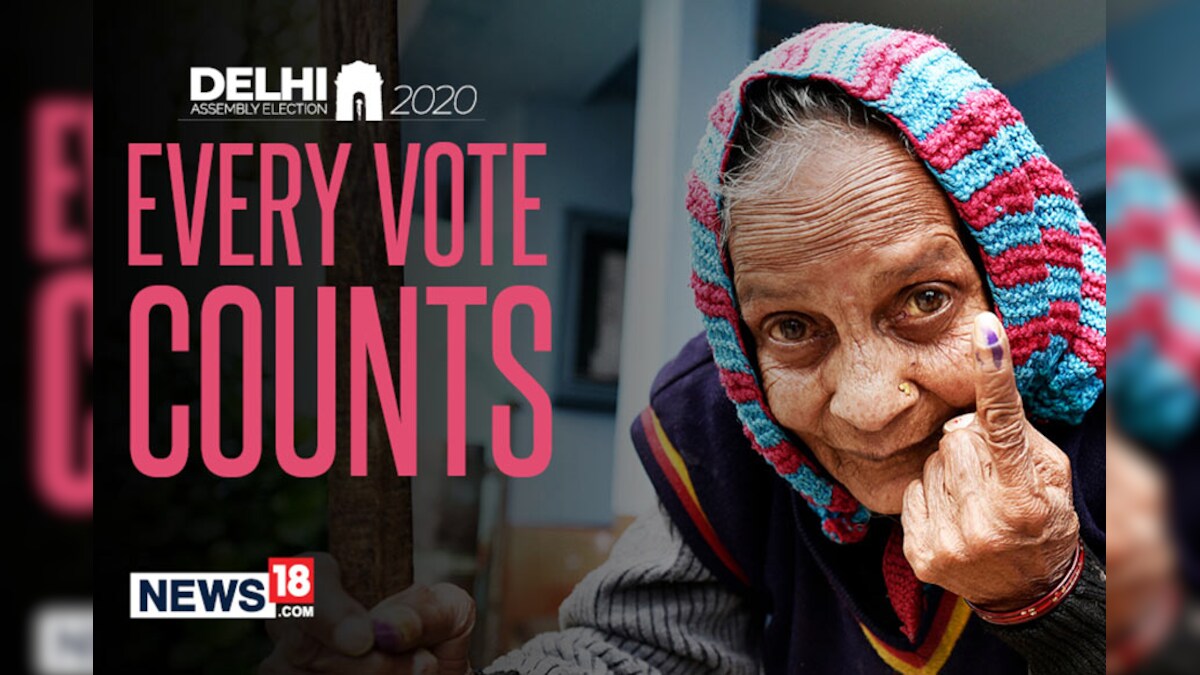 Delhi Election Live Voting Percentage Voter Turnout Crosses 50 Mark