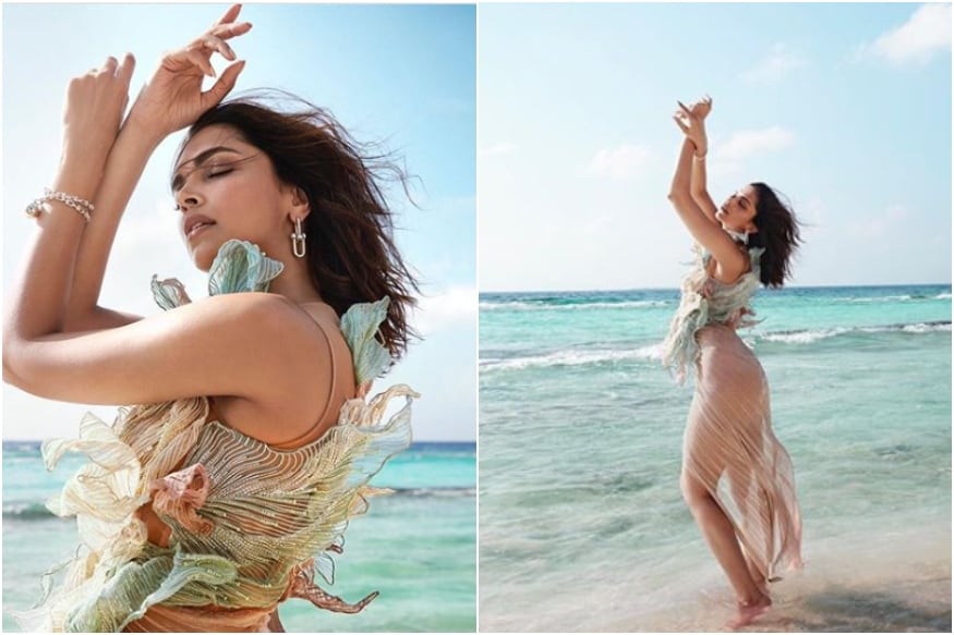 Deepika Padukone Mesmerises In Sea Side Pics 