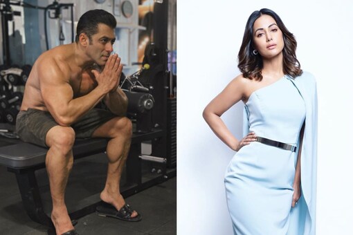 Hina Khan Takes Inspiration From Salman Khan, Channelises Her Inner Artiste During Quarantine