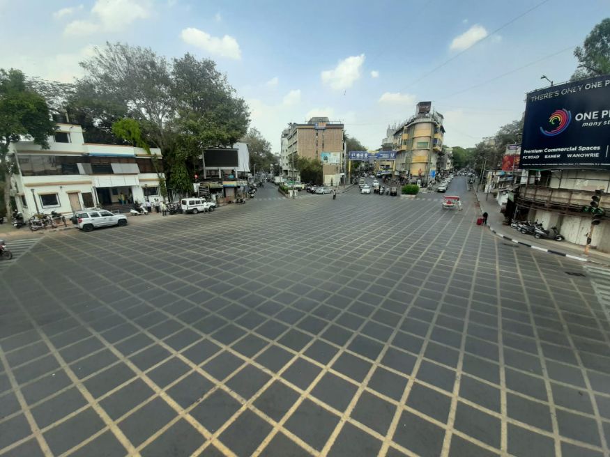 Life in Pune Under Full Coronavirus Lockdown; See Pictures News18