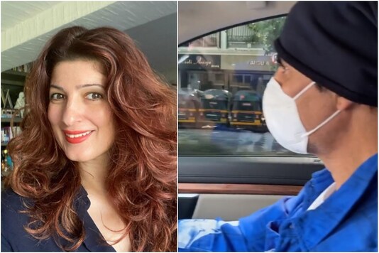 Twinkle Khanna (L), Akshay Kumar (R)
