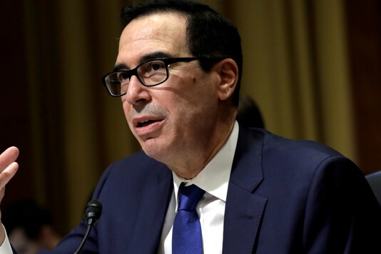 File photo of US Treasury Secretary Steven Mnuchin (Reuters)