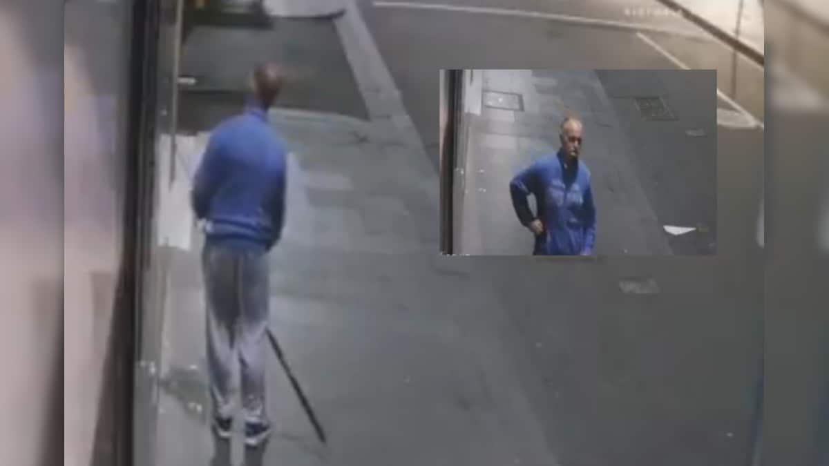 Caught on Tape Australian Thief Uses Fishing Rod to Steal Versace