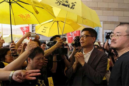 File photo of Chan Kin-man. (Reuters)