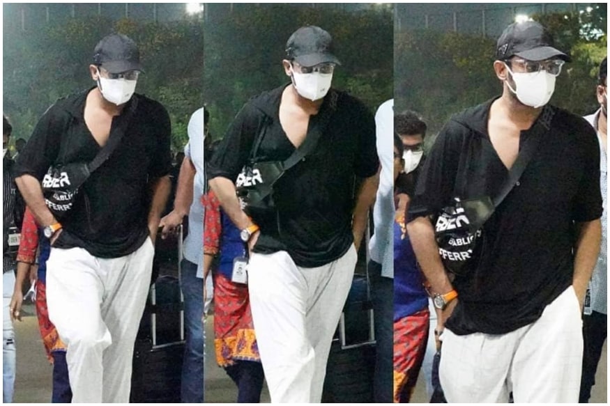 Prabhas Snapped Sporting Face Mask at Hyderabad Airport to Protect Self From Coronavirus