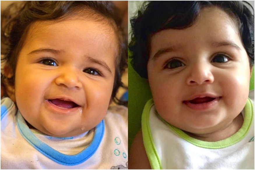Sameera Reddy Amazes Fans by Sharing Picture of Son and Daughter ...